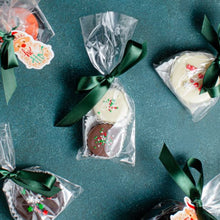 Cargar imagen en el visor de la galería, Pack 5 o 10 Bolsitas de 2 Alfajores Minis Navidad