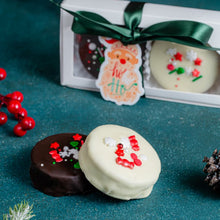 Cargar imagen en el visor de la galería, Pack 3 Cajas de 2 Alfajores Grandes Navidad
