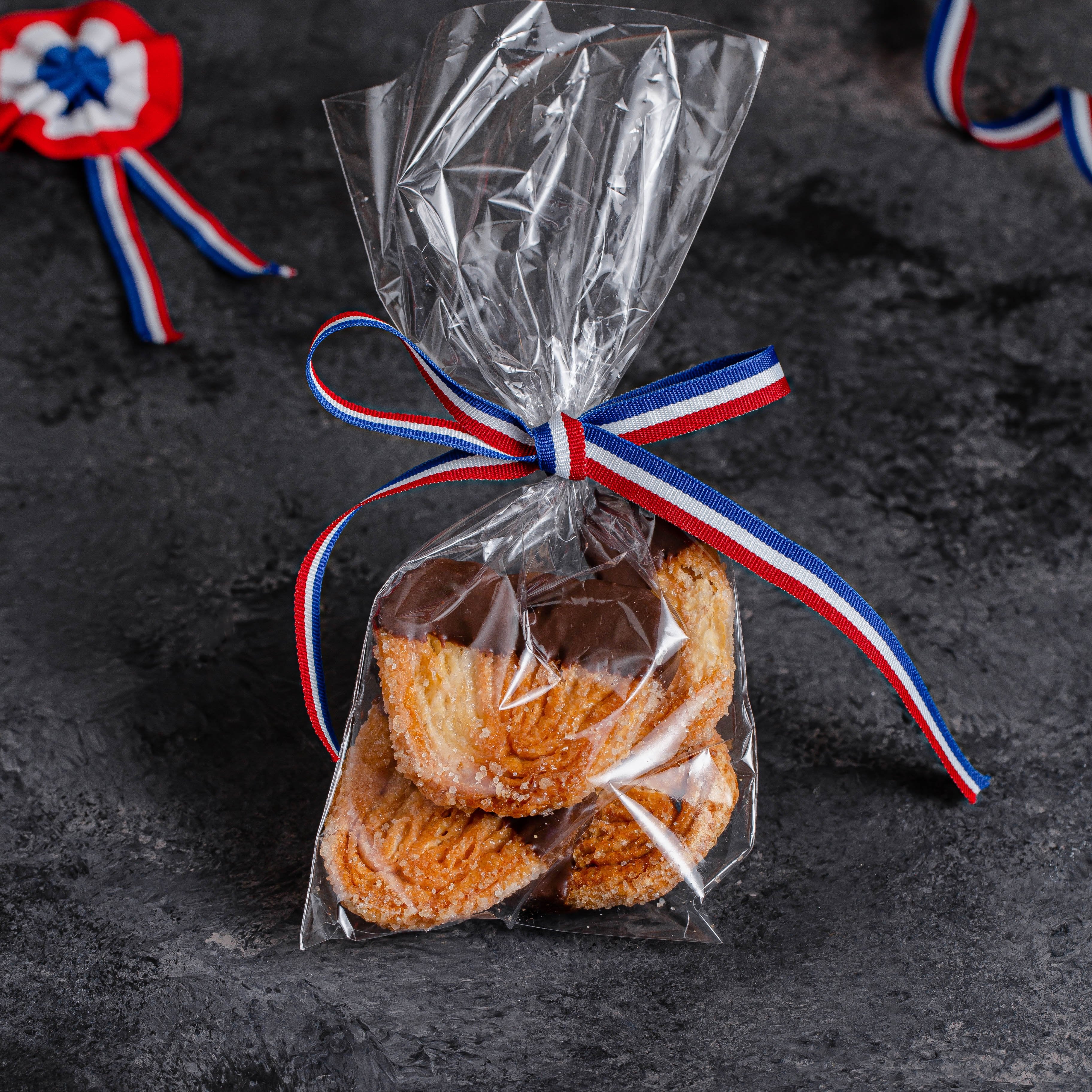 Bolsa 4 palmeritas con chocolate (desde 3 unidades)
